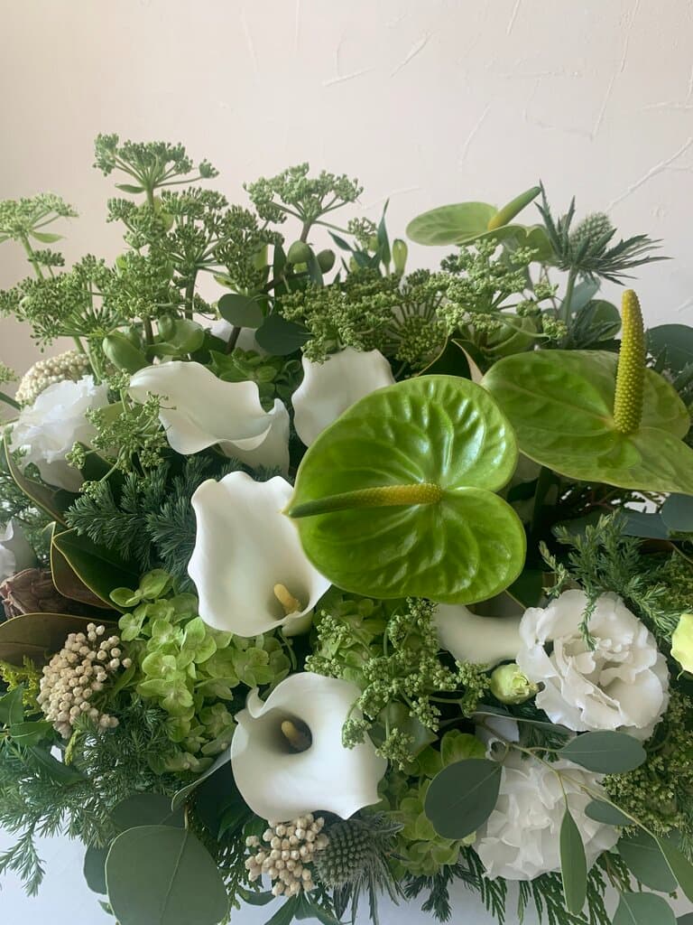 お悔やみの花